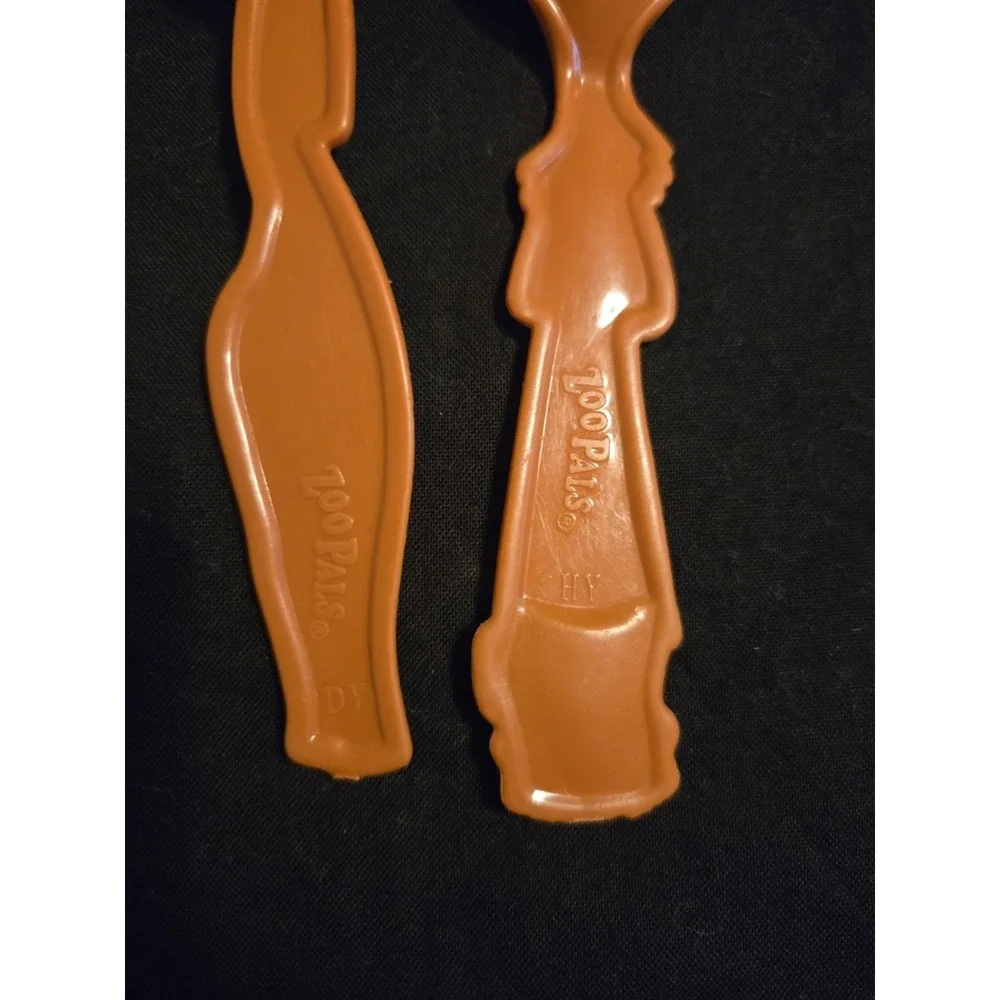 Vintage Zoo Pal  Cutlery Set Of 4